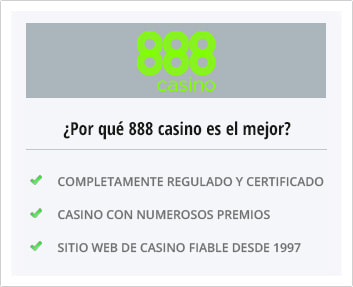 razones para jugar en 888 casino