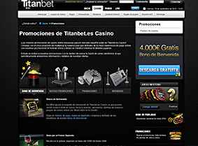 Promociones de Titanbet casino