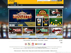 gama de juegos de Betfair Casino