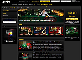 Bwin Casino en vivo